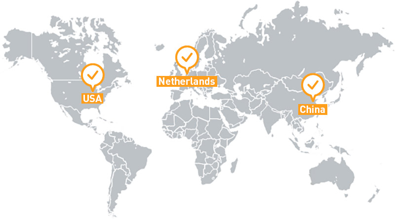 Global fibre supply chain map