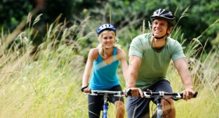 People cycling