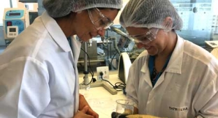 Tate & Lyle staff in lab